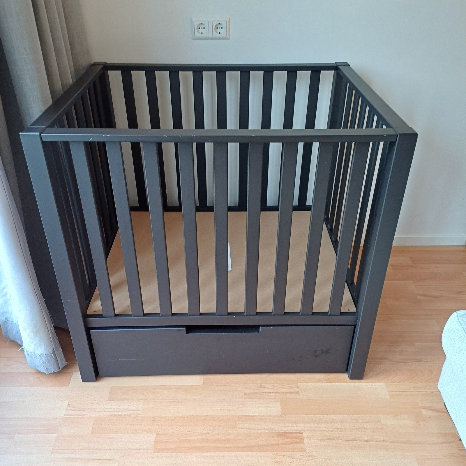 Box inclusief boxkleed en boxzak, Ophalen, Gebruikt, Rechthoekig, In hoogte verstelbaar
