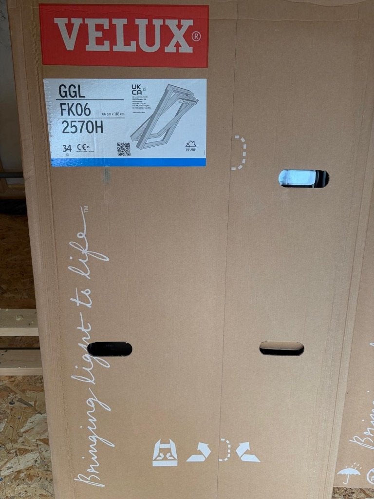 Velux GGL FK06 2570H 66 x 118, Doe-het-zelf en Verbouw, Glas en Ramen, Ophalen, Minder dan 80 cm, 80 tot 120 cm, Nieuw