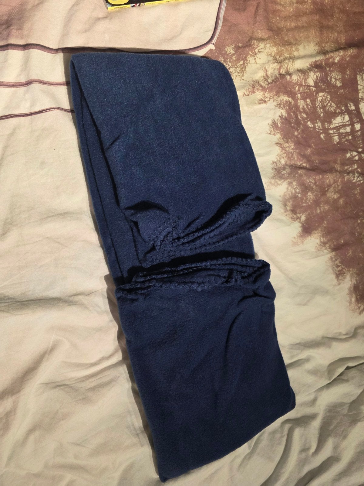 Twee nieuwe fleece dekentjes, marineblauw, Nieuw, Ophalen of Verzenden, Deken of Dekbed, Wieg
