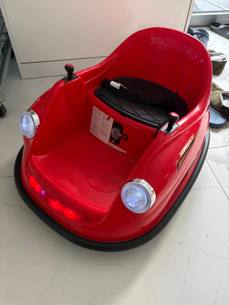 Elektrische Kinder Botsauto - Rood, Ophalen of Verzenden, Zo goed als nieuw