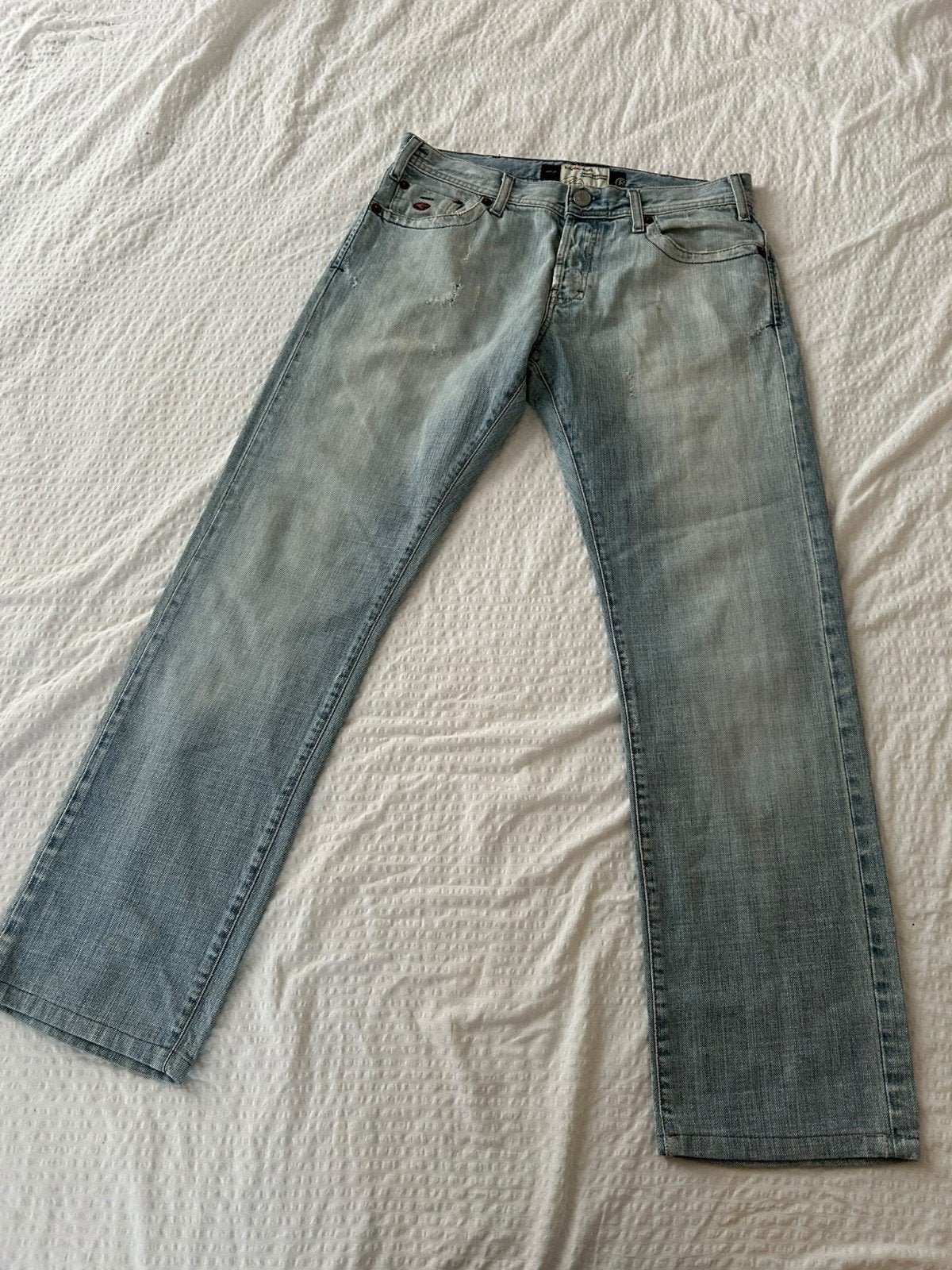 Energie Sixty Jeans Y2k Justin - Lichtblauwe Denim, Energie Sixty, Blauw, W32 (confectie 46) of kleiner, Ophalen of Verzenden