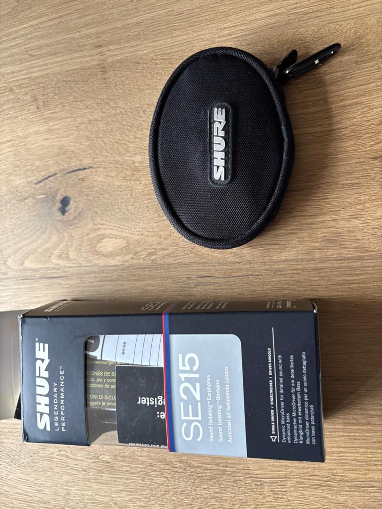 Shure SE215-CL in nieuwstaat, Ophalen of Verzenden, Overige merken