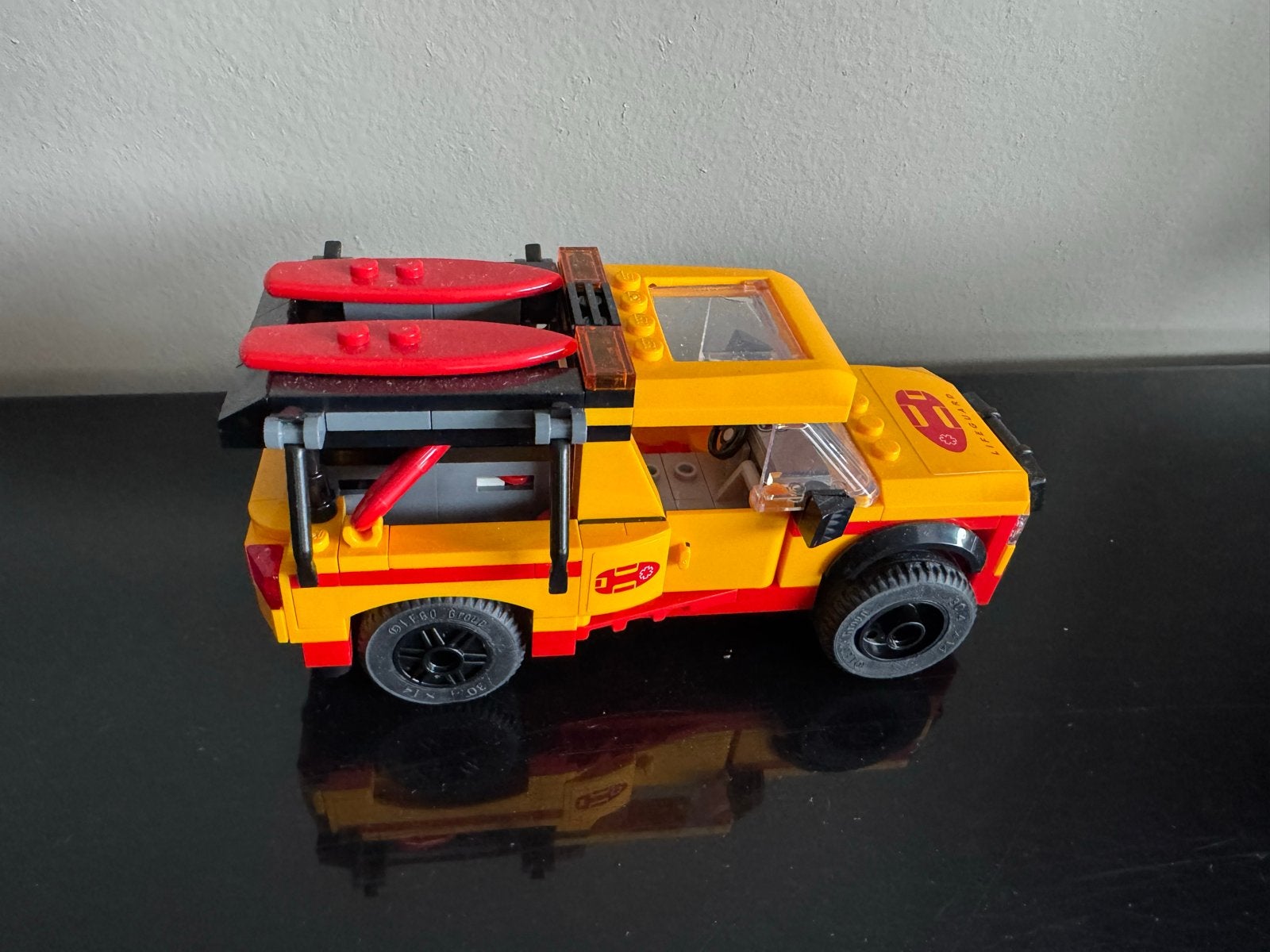 Lego City strandwacht auto met surfplanken, Ophalen, Gebruikt, Overige merken
