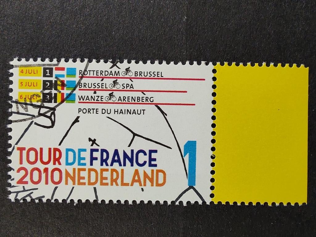 2723 tour de France 2010, Postzegels en Munten, Postzegels | Nederland, Ophalen of Verzenden
