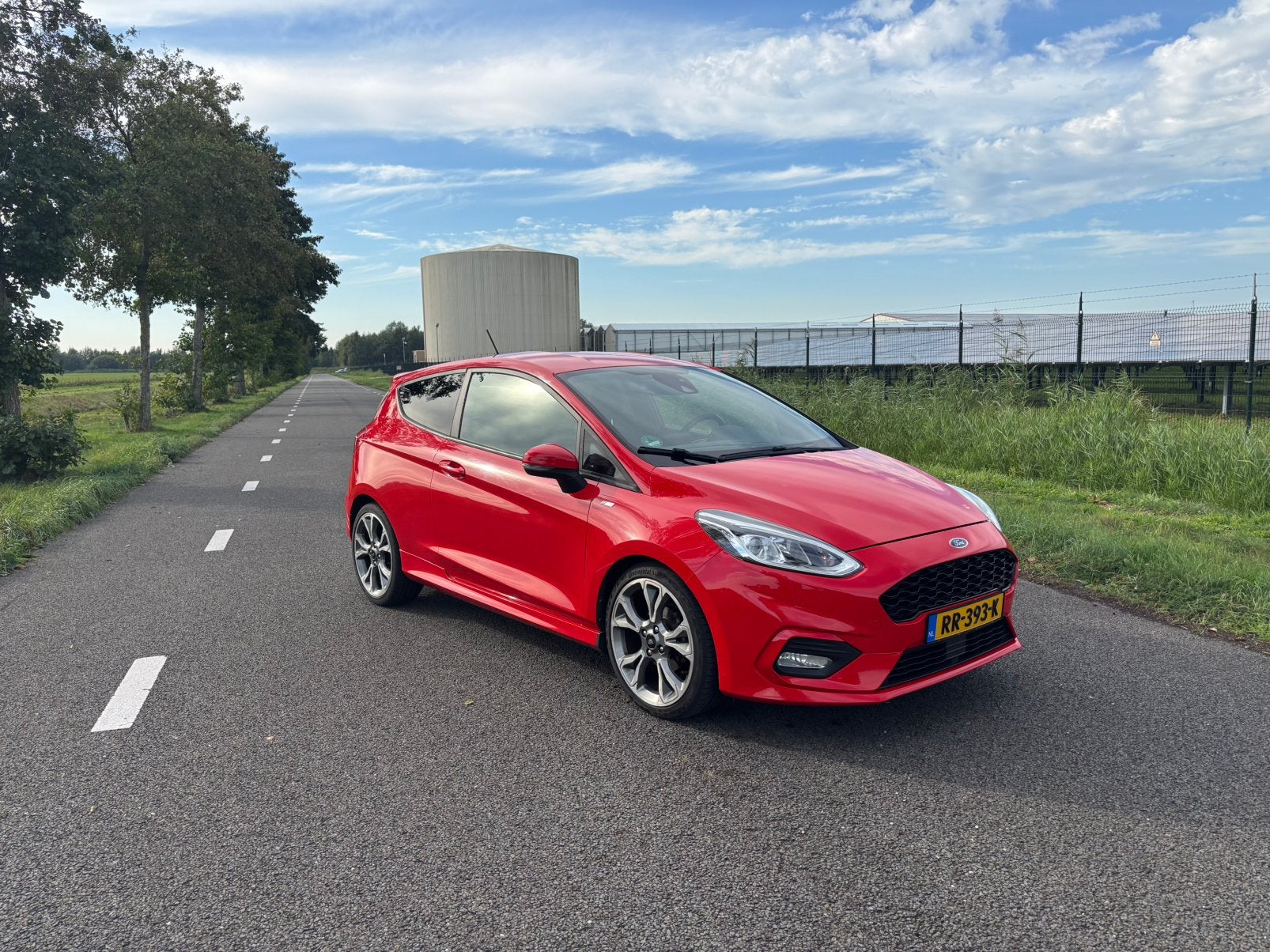 Ford Fiësta ST-line 1.0 Ecoboost 125PK 3D 2018 Rood, Auto's, Voorwielaandrijving, 40 €/maand, 23 km/l, Origineel Nederlands