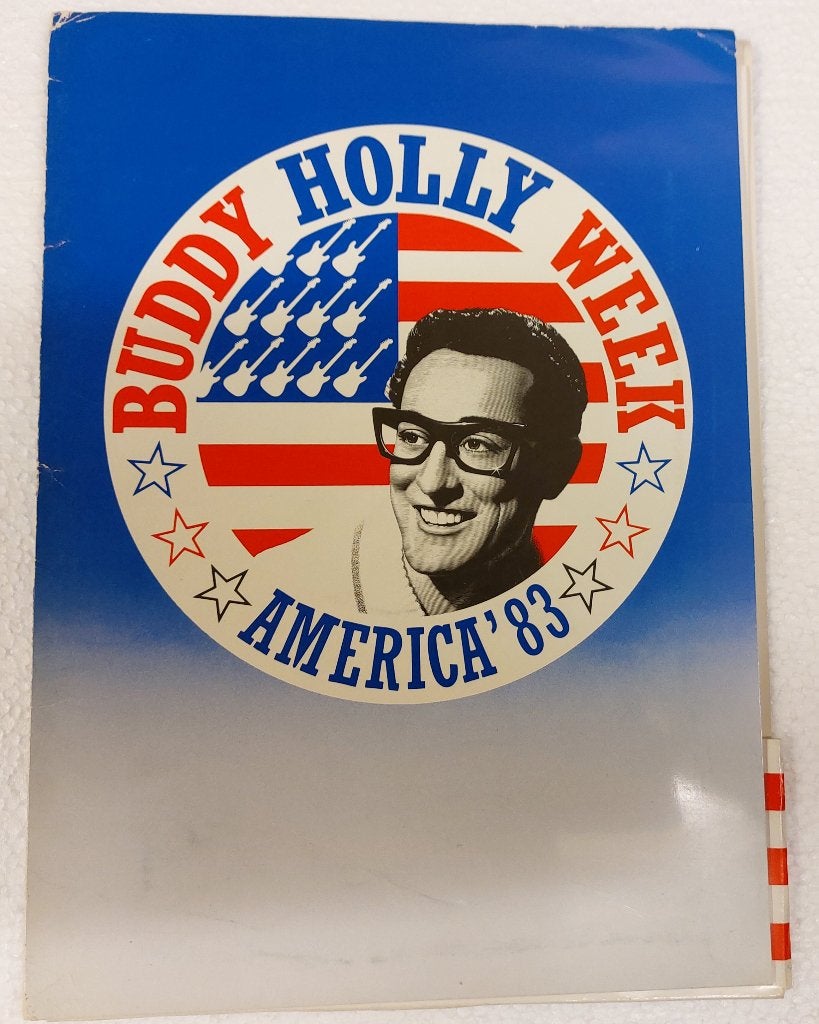 Paul McCartney Buddy Holly Week promo PERSMAP POSTER Beatles, Verzamelen, Gebruikt, MPL, Verzenden, NvT