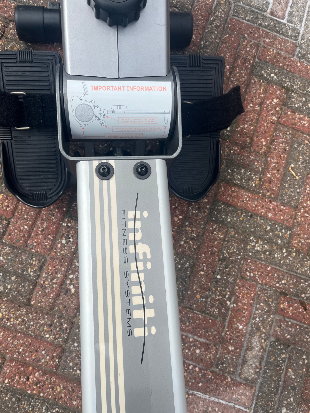 Infiniti Fitness Systems R80 Roeiapparaat, Ophalen, Gebruikt, Armen, Metaal