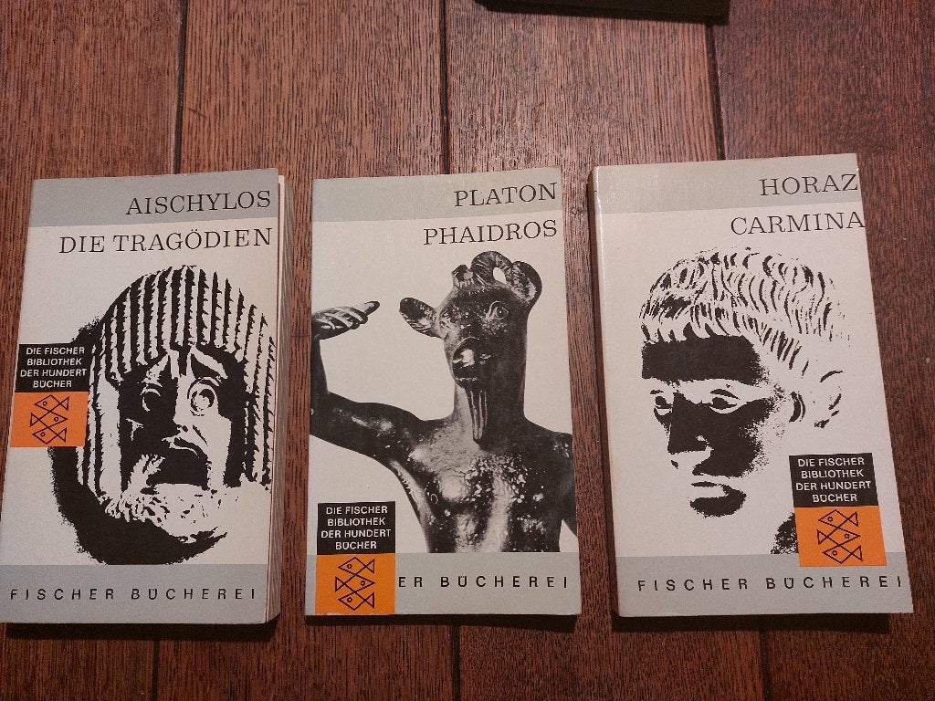 Aischylos+ Horaz+ Platon: die Fischer Bibliothek der hundert, Boeken, Ophalen of Verzenden, Gelezen, Europa overig