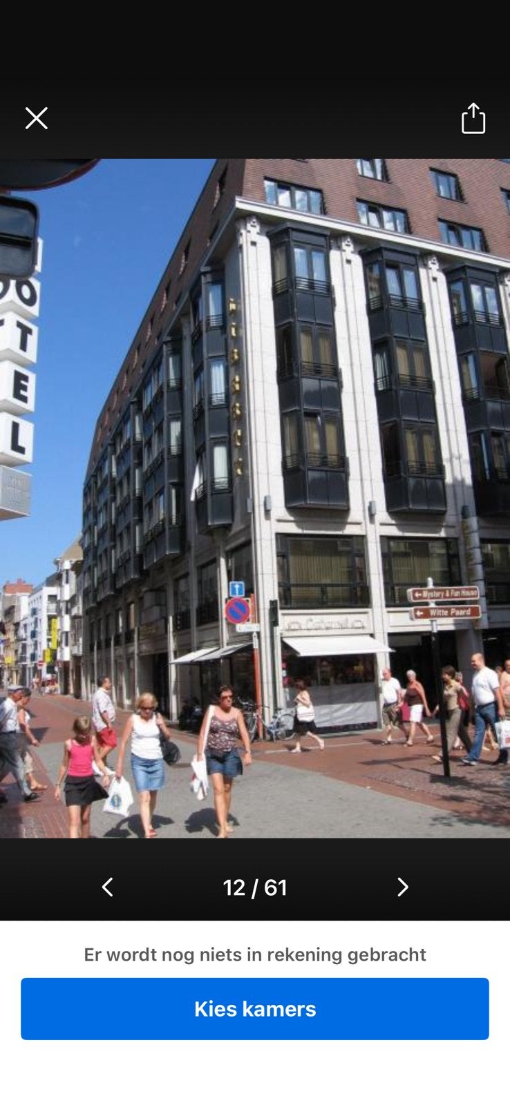 Hotel Liberty Blankenbergen overnachting inclusief ontbijt, Tickets en Kaartjes, Hotelbonnen, Twee personen, 1 overnachting