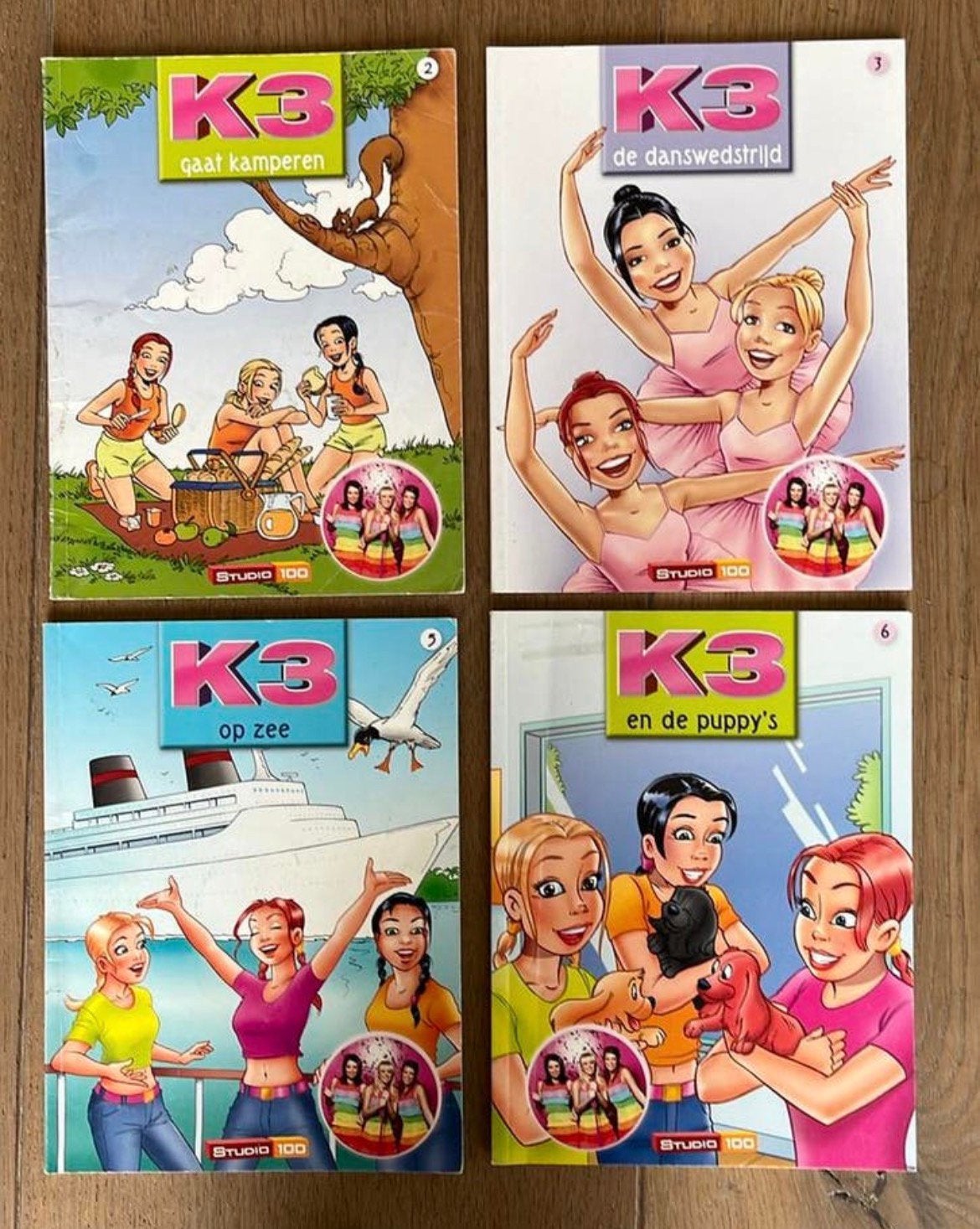 4 boekjes K3, Boeken, Ophalen of Verzenden, Zo goed als nieuw, Fictie algemeen