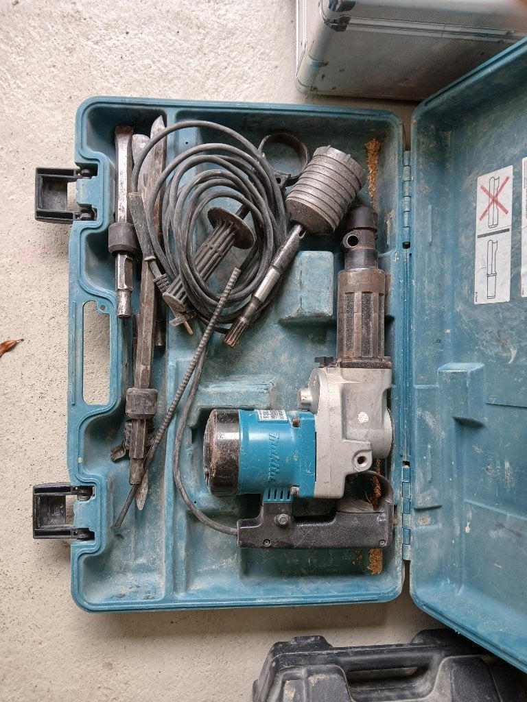 Makita combihamer, Ophalen, Gebruikt, Boor- en/of Breekhamer, Klopboormechanisme