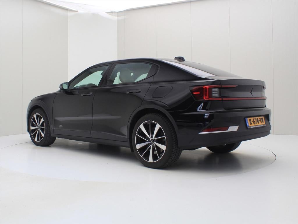 Polestar 2 Long Range Dual Motor 408PK 78kWh 89% SoH [ LEDER, Auto's, Polestar 2, Gebruikt, Beige, Zwart