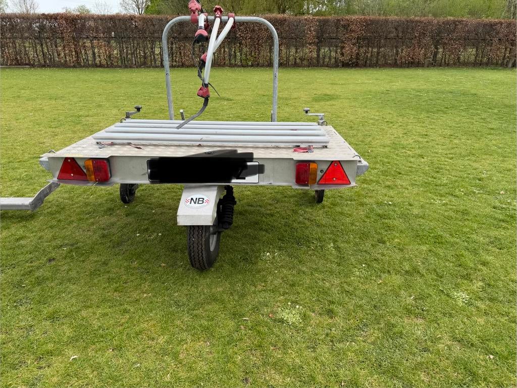 Bi- jockey aanhanger voor camper, Ophalen, Zo goed als nieuw