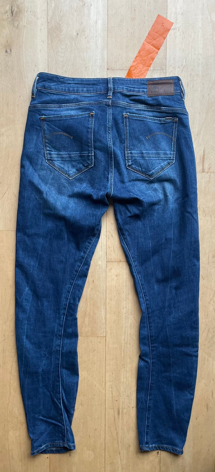 G Star G-Star Arc 3D Mid Skinny jeans spijkerbroek W28 L32, Kleding | Dames, Ophalen of Verzenden, Zo goed als nieuw, Blauw, W28 - W29 (confectie 36)