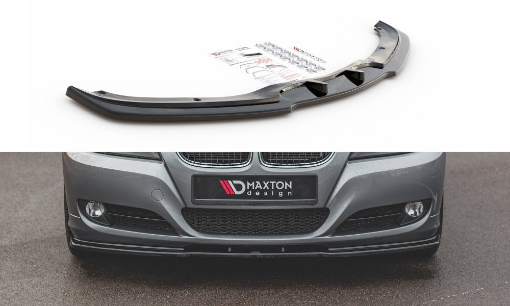 Voorlip sideskirt splitter - BMW 3-Serie E90 08-11, Auto diversen, Ophalen of Verzenden