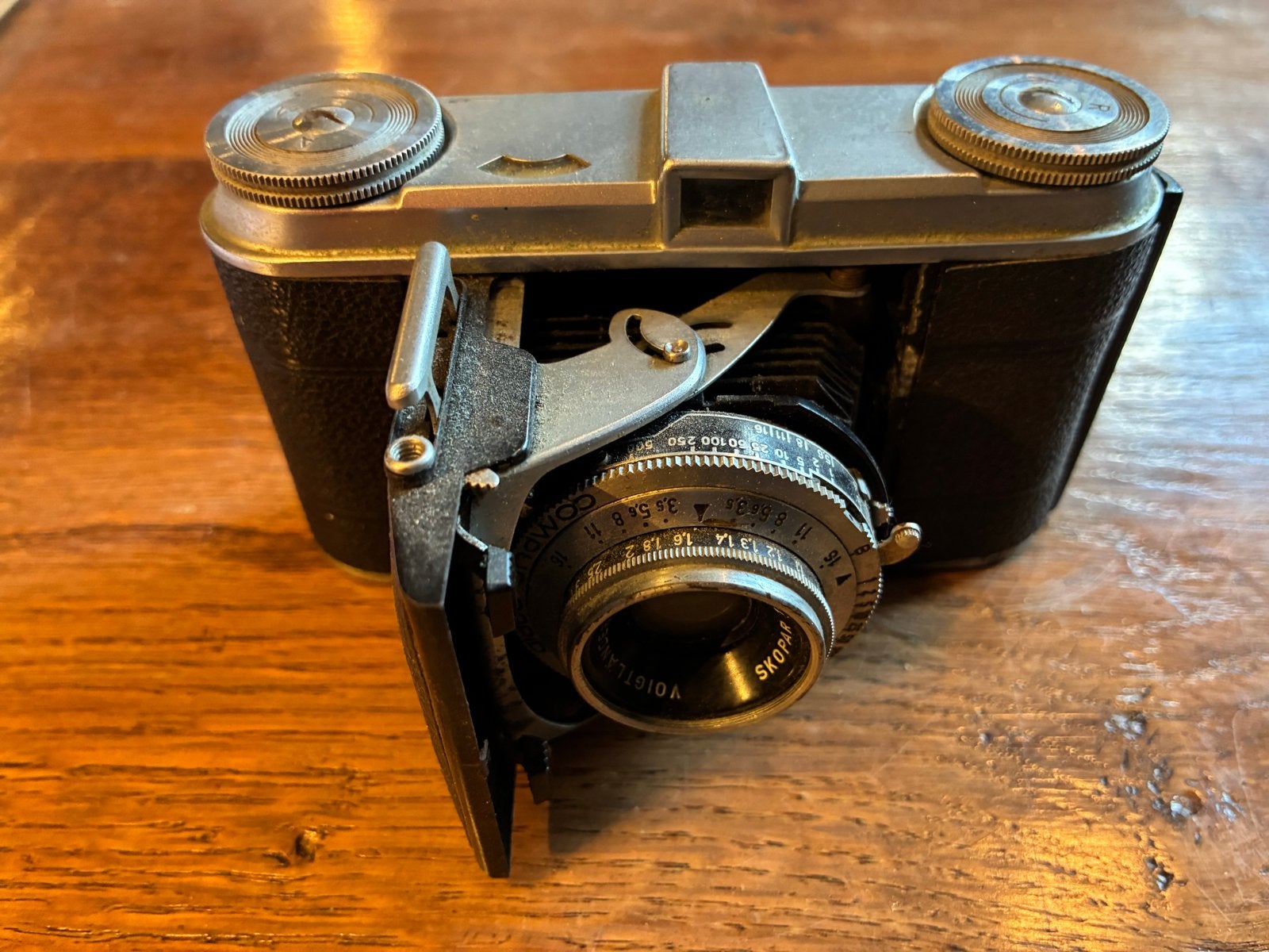 Voigtländer Skopar Bellows Camera - Vintage, Ophalen of Verzenden, Gebruikt, Compact, Overige Merken