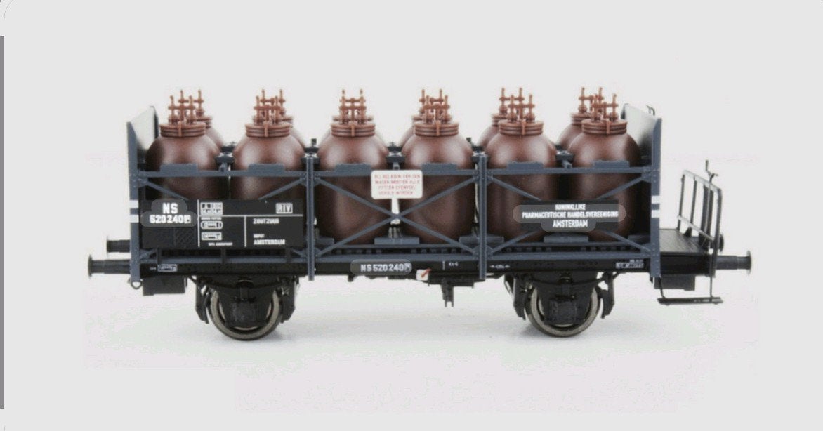 Brawa 49305 Zuurketelwagen NS H0, Hobby en Vrije tijd, Overige merken, Gelijkstroom, Nieuw, Ophalen of Verzenden
