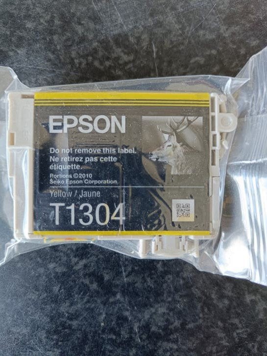 Epson T1304 (geel) inktcartridge, Ophalen of Verzenden, Nieuw
