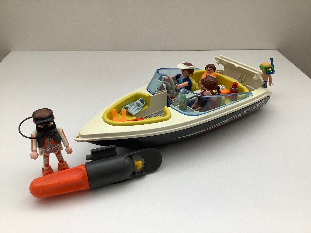 playmobil 4862 + 7350, Complete set, Ophalen of Verzenden, Zo goed als nieuw, Boot/Schip
