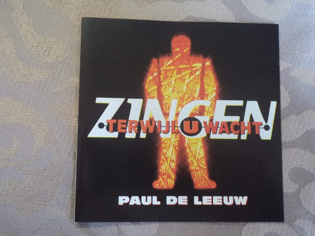 Paul de Leeuw - Zingen terwijl u wacht  (CD), Gebruikt, Ophalen of Verzenden, Eerste persing, Pop