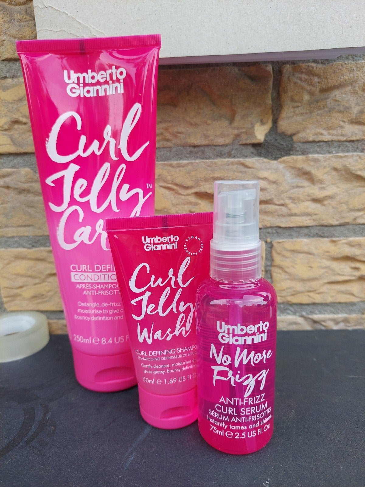 Umberto Giannini Krulverzorgingsset, Ophalen of Verzenden, Nieuw, Shampoo of Conditioner