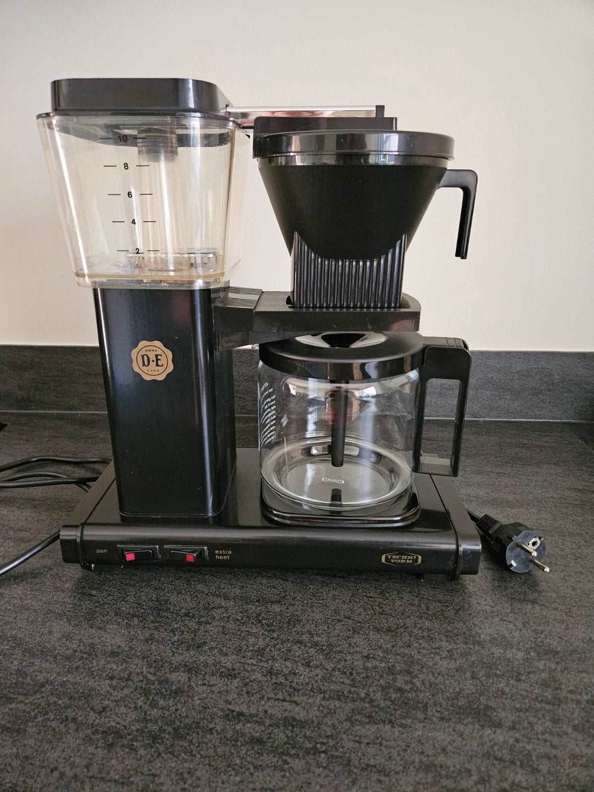 Douwe Egberts koffiezetapparaat technivorm, Witgoed en Apparatuur, Koffiezetapparaten, Ophalen, Koffiemachine, Gemalen koffie