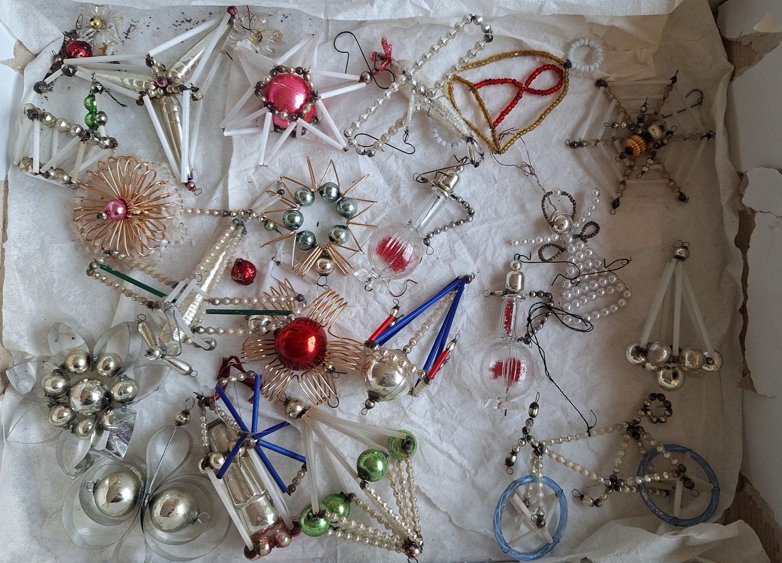 partij kerstversiering Gablonzer, Ophalen of Verzenden