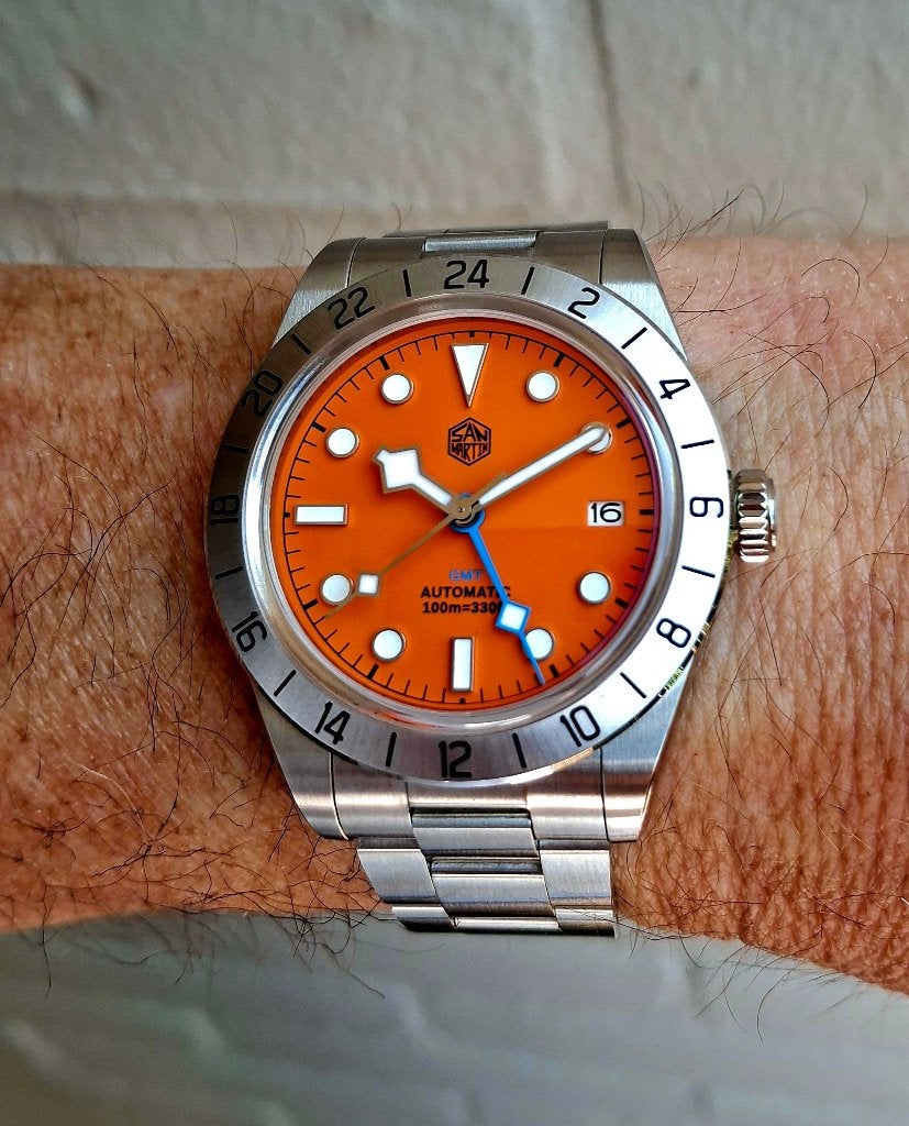 San Martin GMT "Black Bay Pro", Verzenden, Zo goed als nieuw