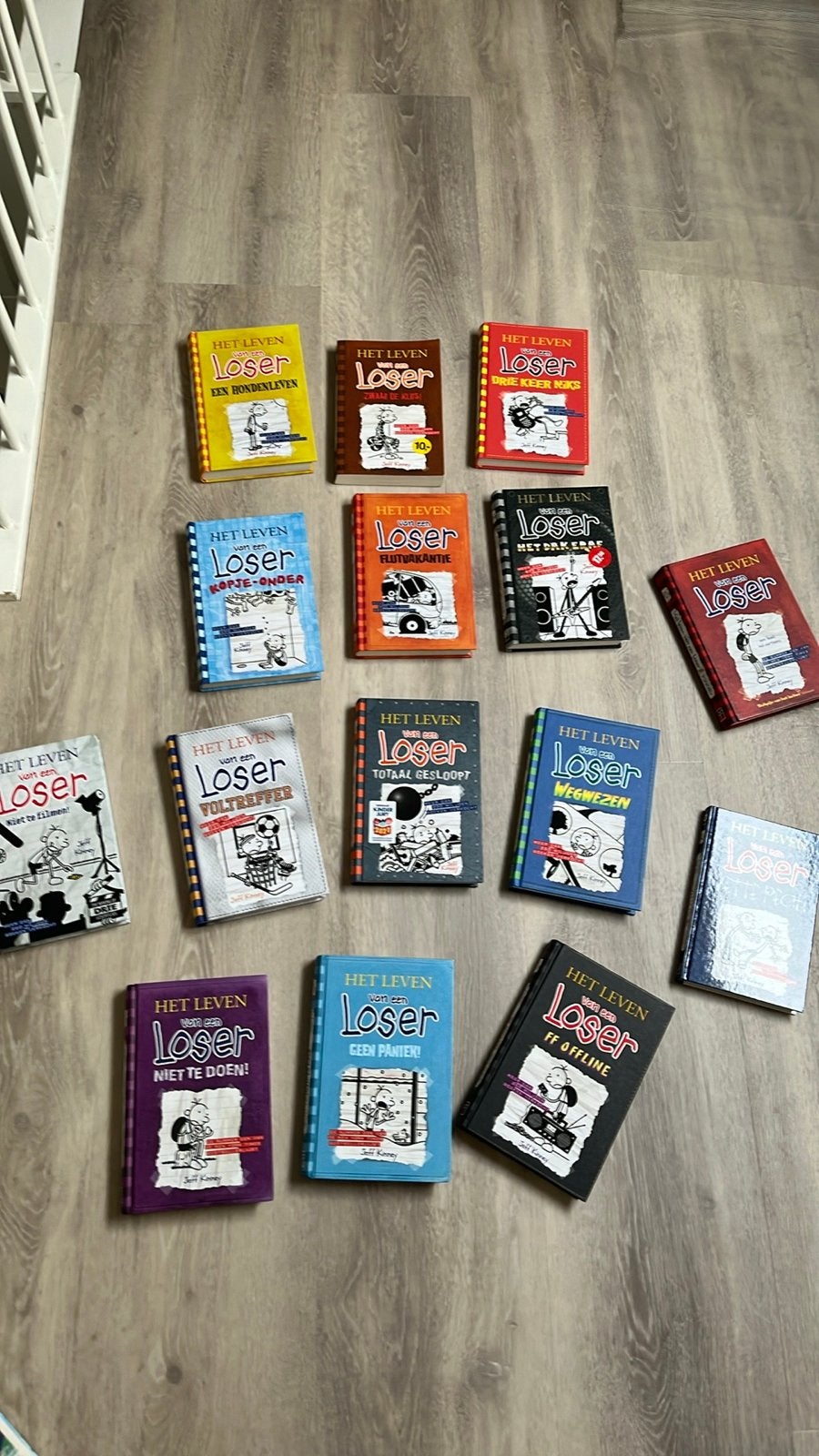 Het Leven van een Loser boeken - 15 stuks, Boeken, Ophalen of Verzenden, Gelezen, Fictie algemeen