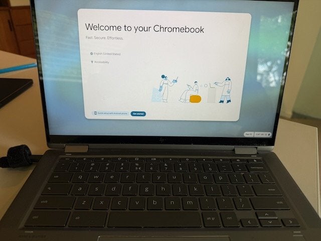 HP Chromebook x360 14” touchscreen – incl. oplader, Computers en Software, Ophalen, Touchscreen, Hp, 14 inch