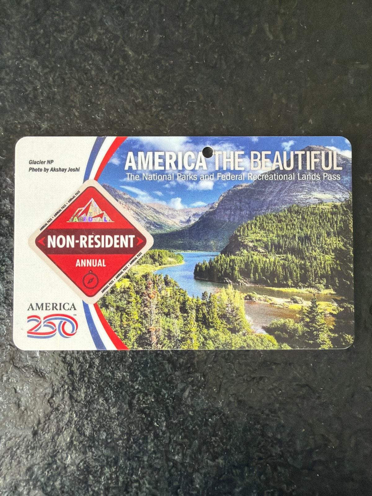America the beautiful pass, Drie personen of meer, Ticket of Toegangskaart