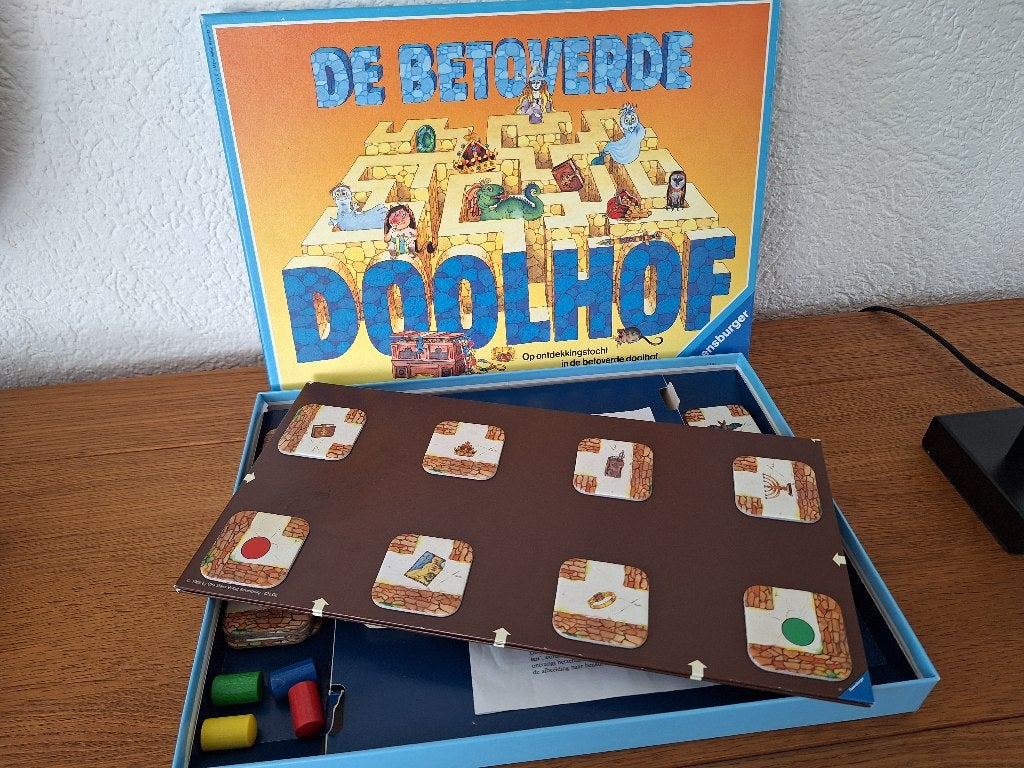 De Betoverde Doolhof, Drie of vier spelers, Ophalen, Gebruikt, Ravensburger