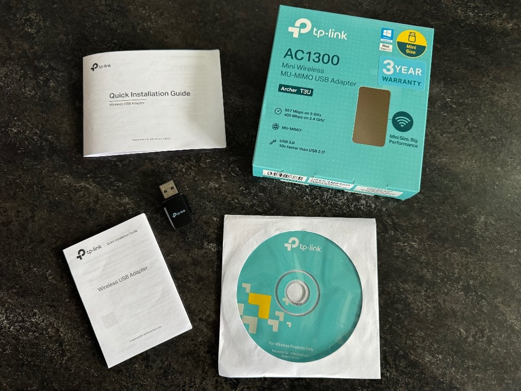 TPlink USB wifi adapter | Archer T3U, Computers en Software, Ophalen of Verzenden, Zo goed als nieuw, Extern, Tp-link