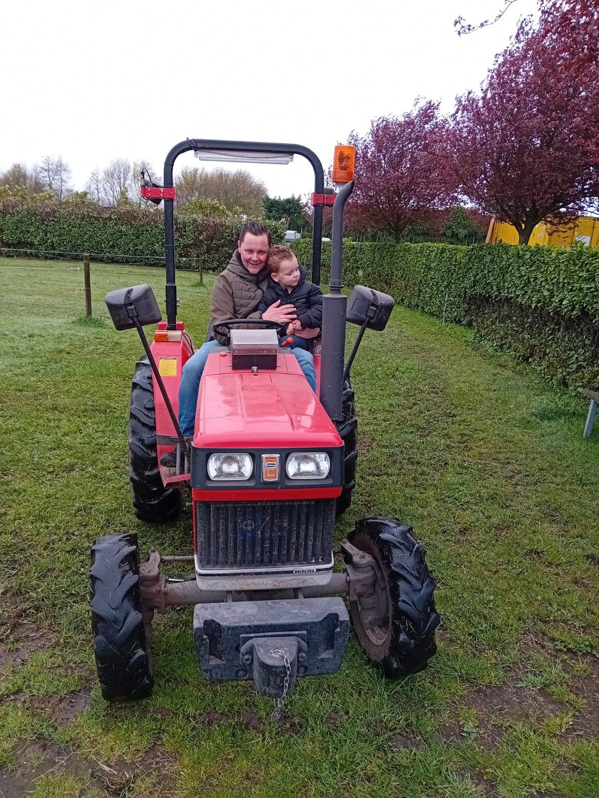 Shibaura S325 met toebehoren,, Ophalen