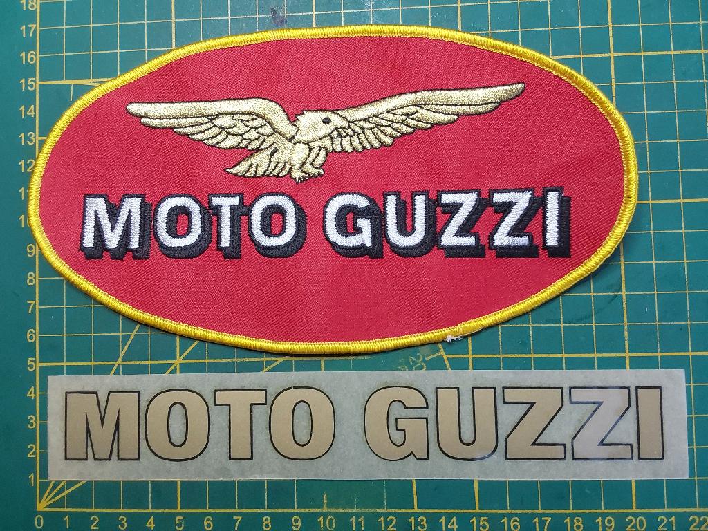 Badge MotoGuzzi en sticker, Ophalen of Verzenden, Nieuw, Sport