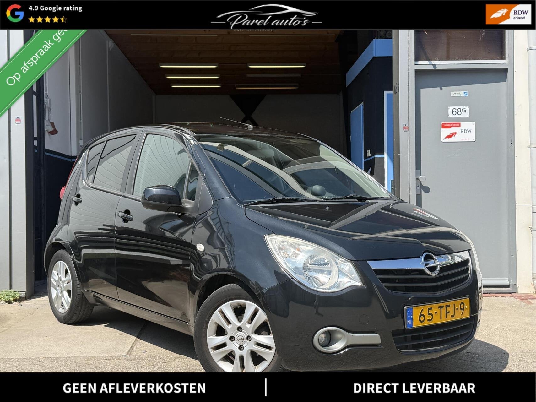 Opel Agila 1.0 Selection|APK|NAP|Airco|Trekhaak|1STE EIG, Auto's, Opel, Euro 5, Stof, Gebruikt, Origineel Nederlands