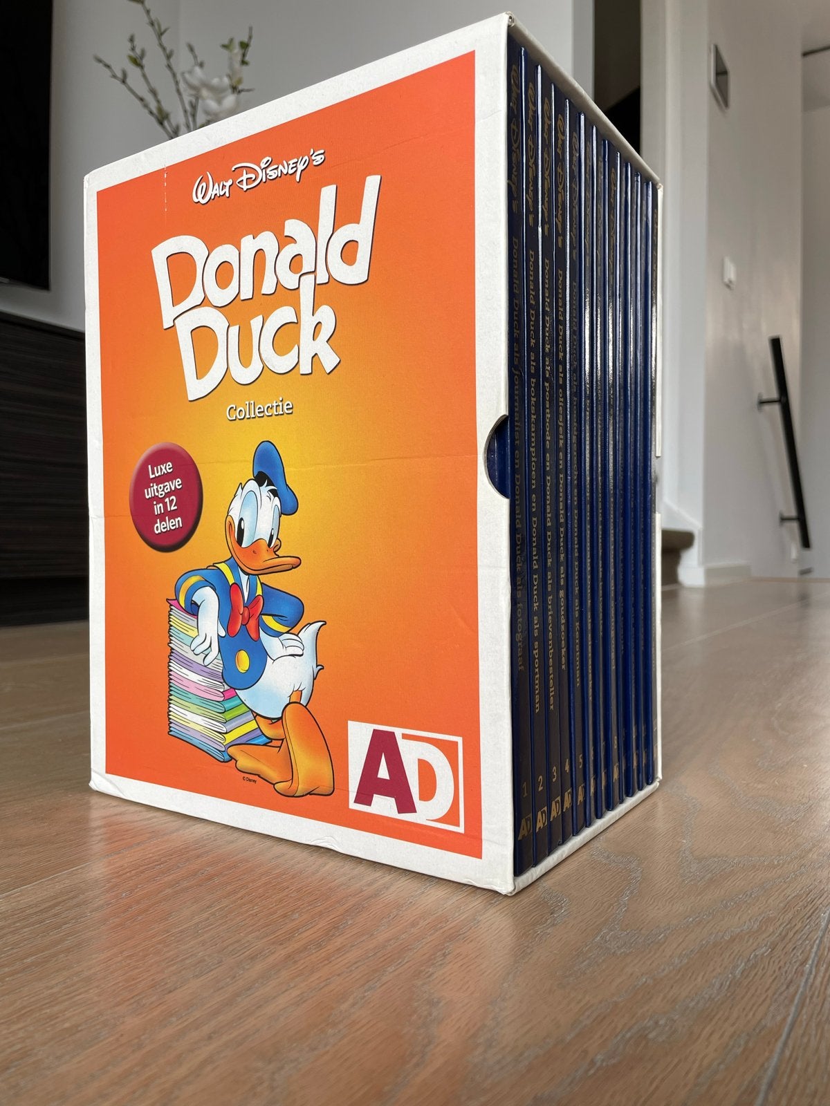 Donald Duck Luxe Stripboeken Collectie - 12 delen, Complete serie of reeks, Ophalen of Verzenden, Gelezen
