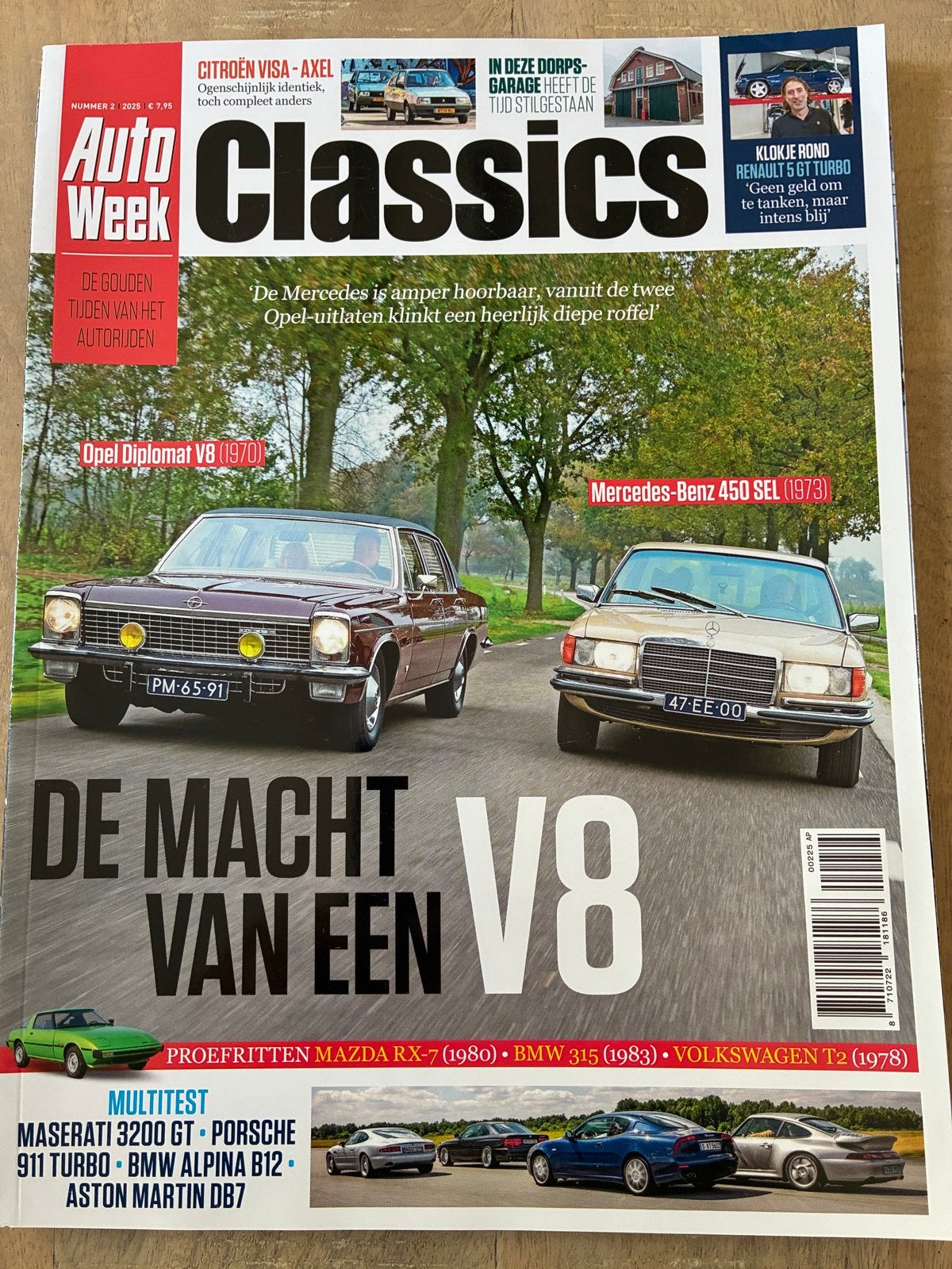 AutoWeek Classics: De Macht van een V8 ( 2, 2025), Ophalen of Verzenden, Gelezen, Algemeen