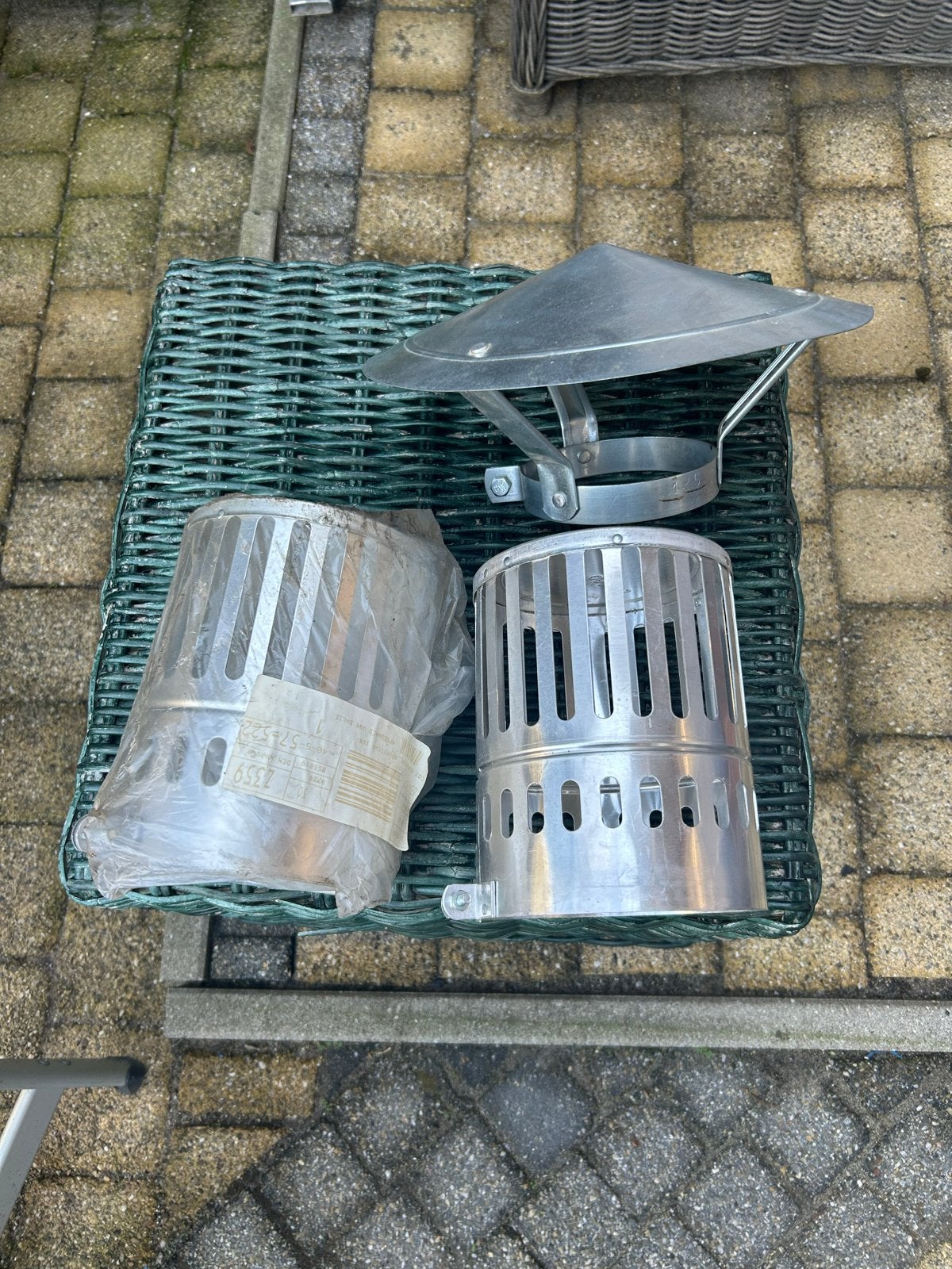 RVS schoorsteenkap en regenkap, Doe-het-zelf en Verbouw, Ophalen of Verzenden, Nieuw