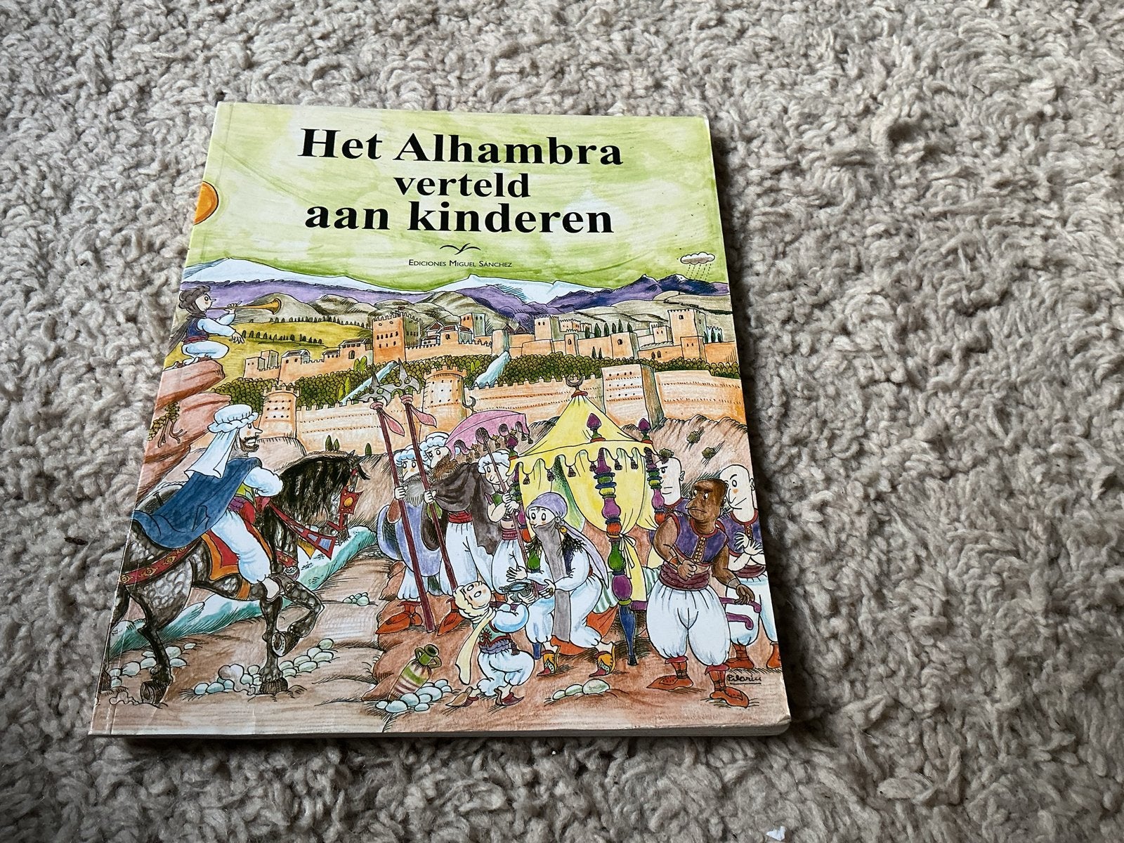 Het Alhambra verteld aan kinderen - Educatief kinderboek, Ophalen of Verzenden, Zo goed als nieuw, Non-fictie