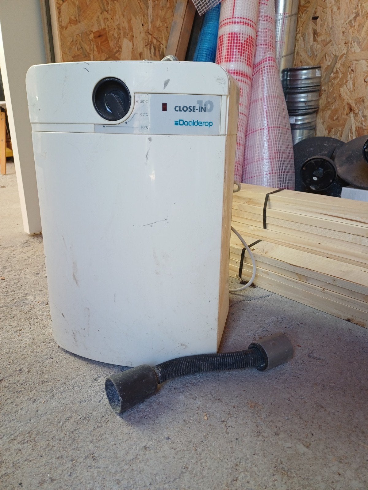 Daalderop Close-in 10 liter boiler, Doe-het-zelf en Verbouw, Ophalen, Gebruikt, Boiler, Minder dan 20 liter