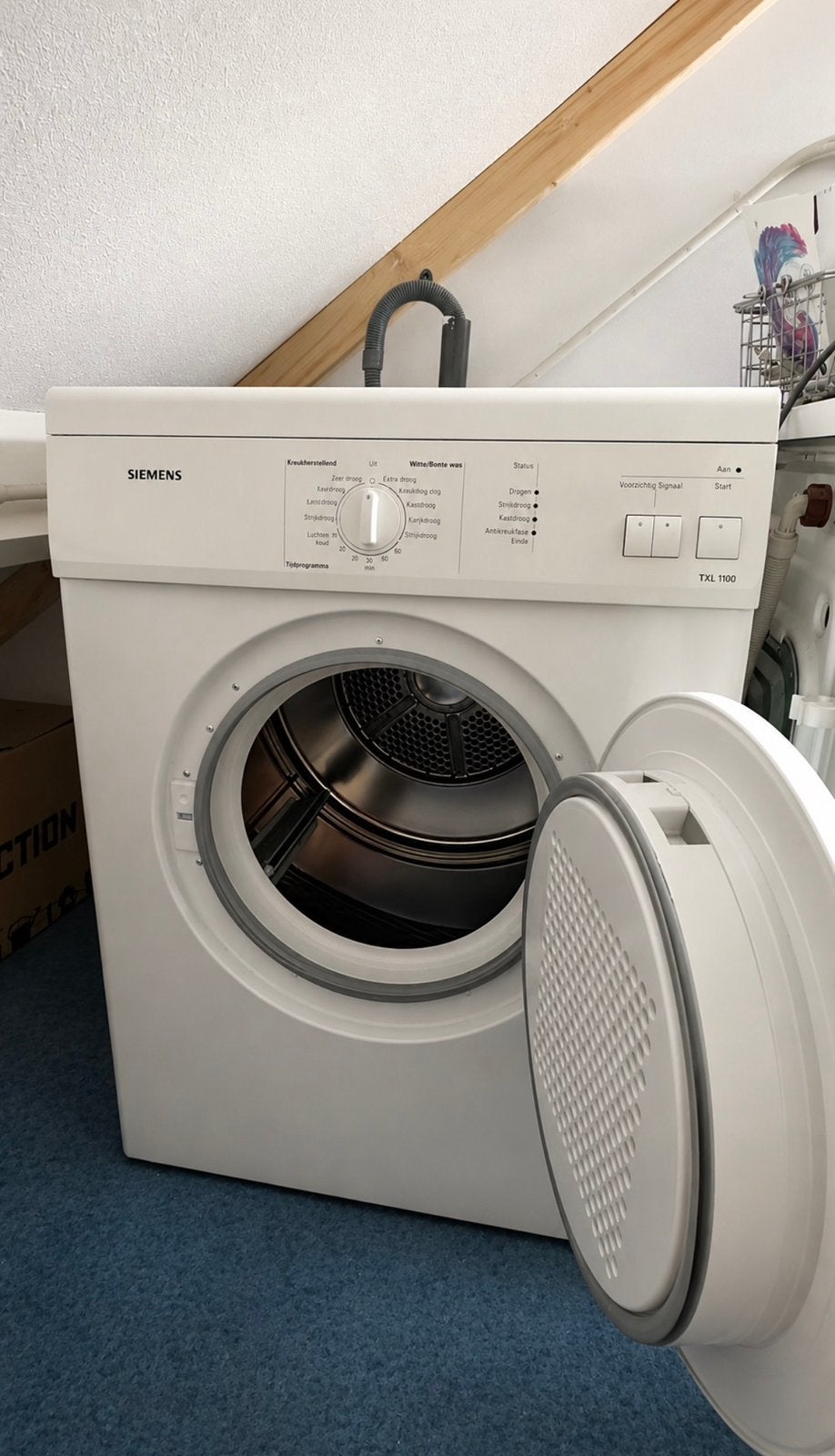Siemens TXL 1100 Condensdroger, Ophalen, Energieklasse A of zuiniger, Gebruikt, 4 tot 6 kg