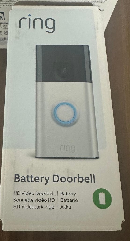 Ring Battery Doorbell – Nieuw (nooit gebruikt!), Ophalen, Nieuw, Draadloos