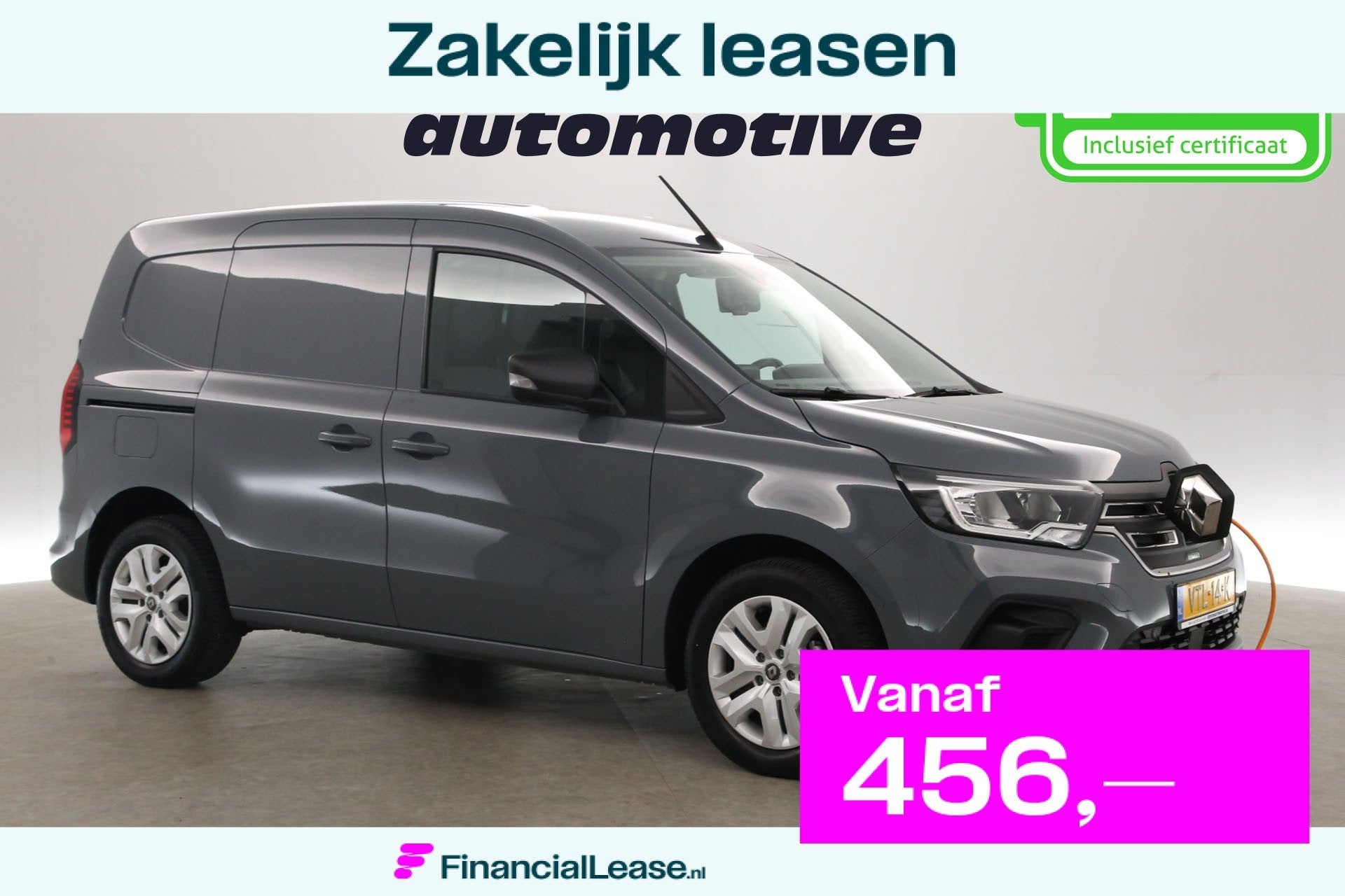 Renault Kangoo E-Tech Advance 44 kWh 123PK | Incl. Accu | Ma, Renault, Origineel Nederlands, 2 stoelen, 43 min