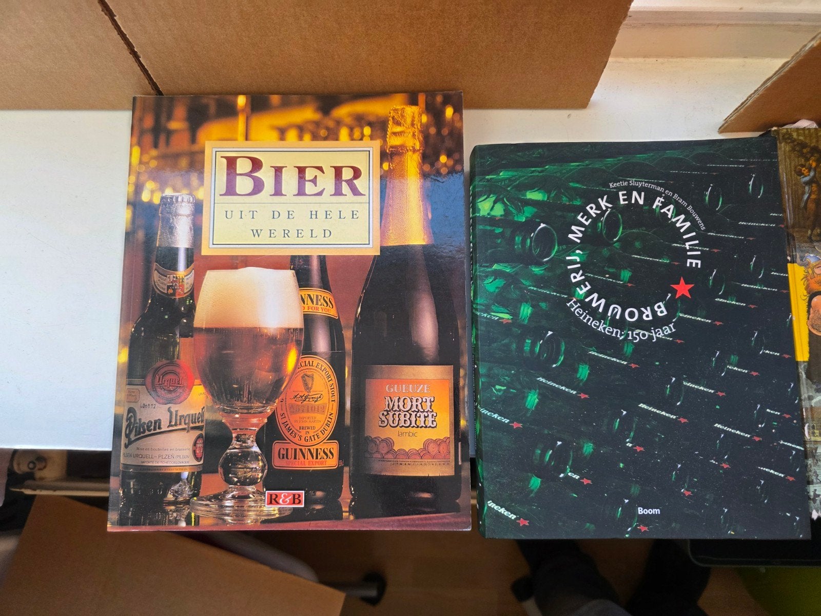 5 Heineken boeken, Ophalen of Verzenden