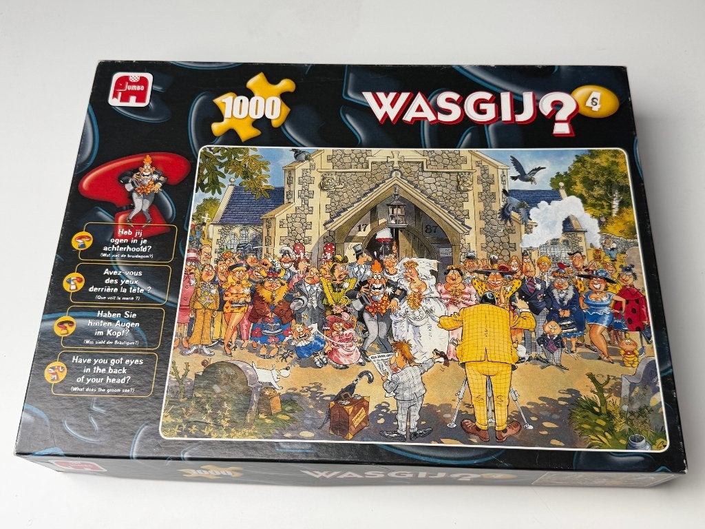 Leuke WASGIJ Original  puzzels te koop.   Nr 4 t/m 7 !!, Ophalen of Verzenden, 500 t/m 1500 stukjes, Zo goed als nieuw, Legpuzzel