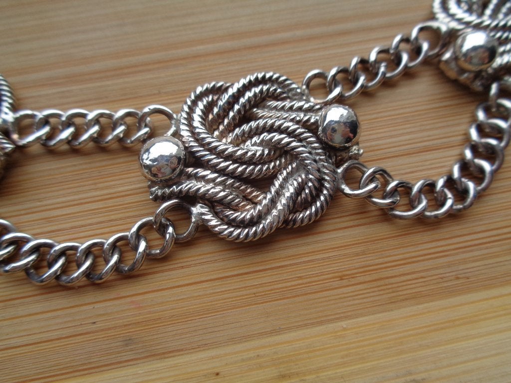 zilveren ketting Surinaamse mattenklopper [065], Sieraden, Tassen en Uiterlijk, Verzenden, Zo goed als nieuw, Zilver, Zilver