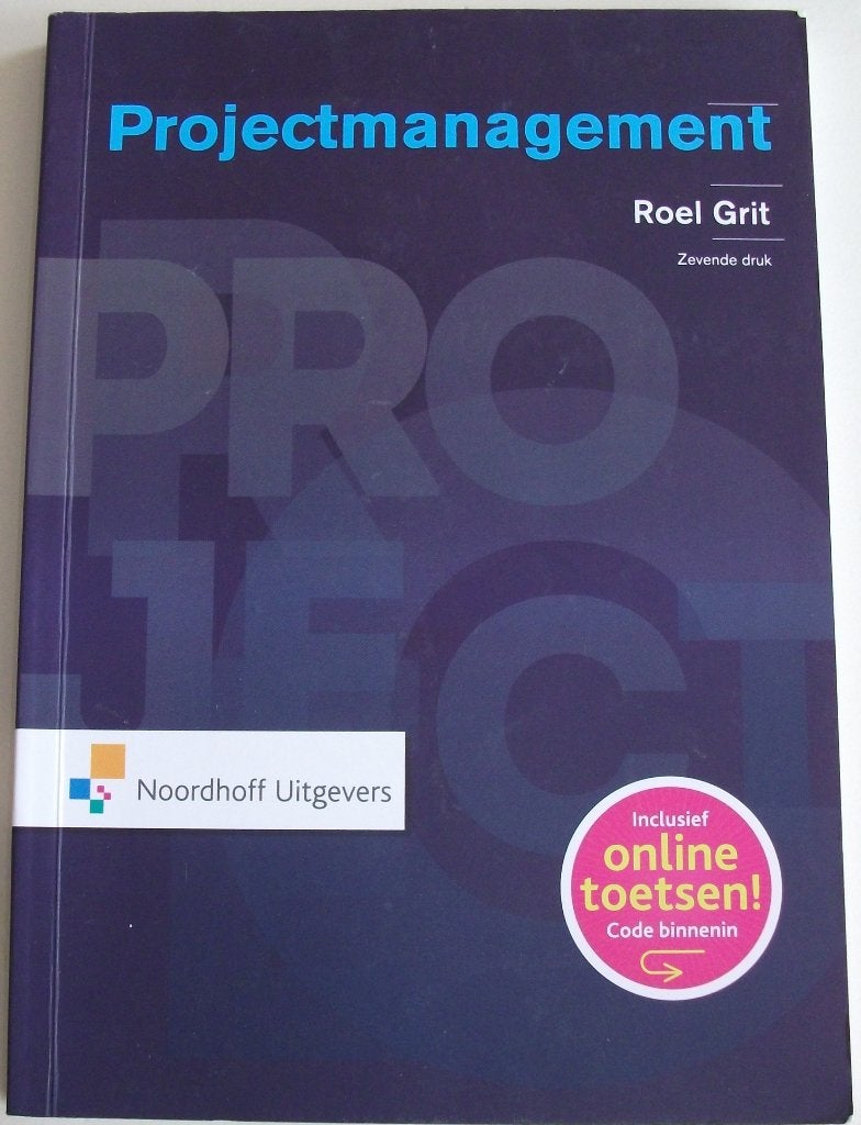Grit, Roel *** PROJECTMANAGEMENT ***, Ophalen of Verzenden, Zo goed als nieuw, Management, Grit, Roel