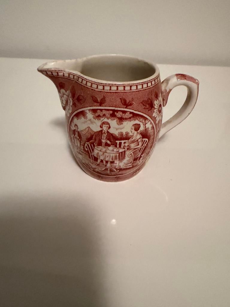 Melkkannetje ‘teadrinker’ servies, Antiek en Kunst, Antiek | Servies los, Ophalen of Verzenden