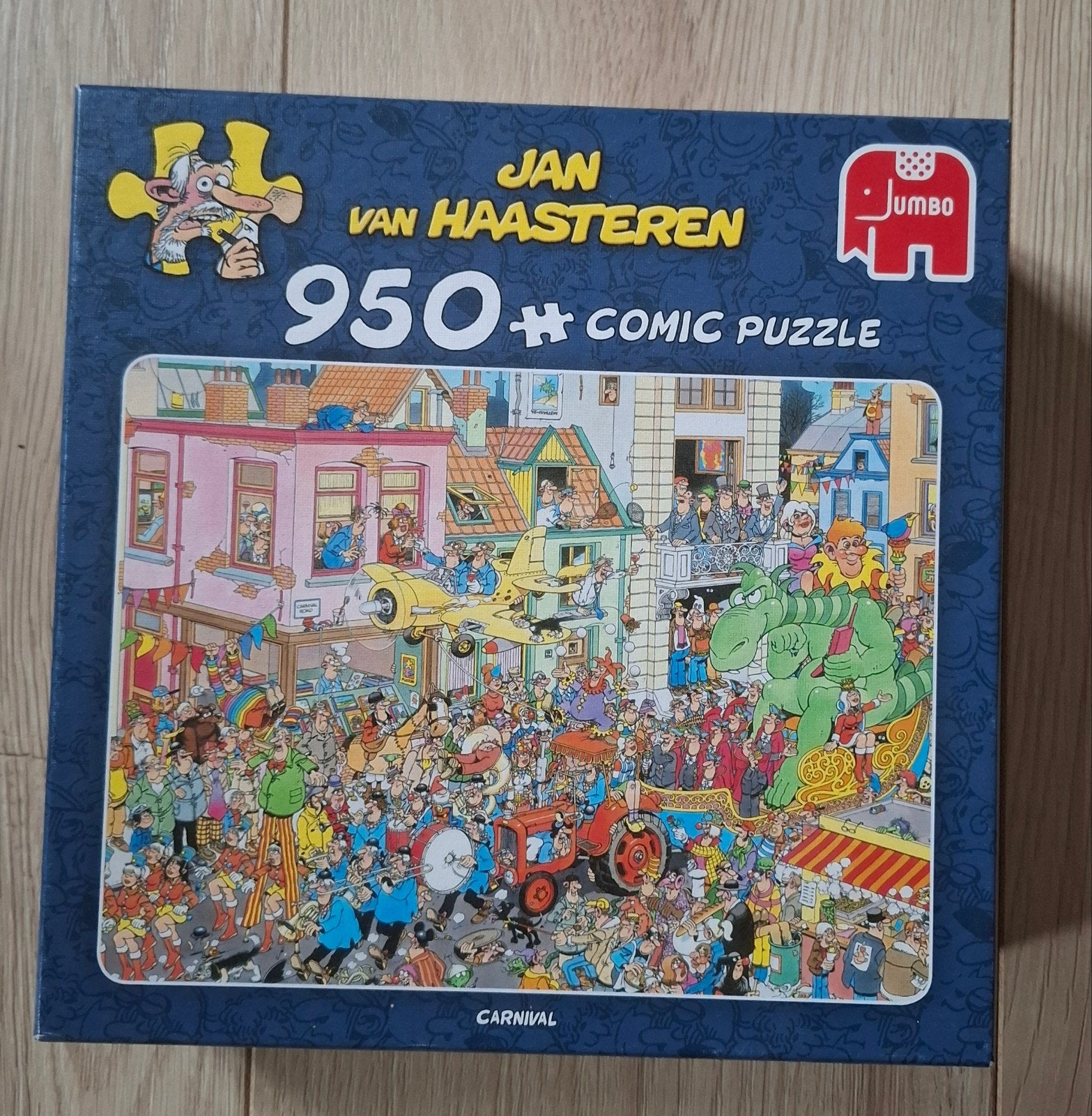 Jan van Haasteren Carnaval 950 stukjes legpuzzel, Ophalen of Verzenden, 500 t/m 1500 stukjes, Zo goed als nieuw, Legpuzzel